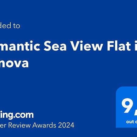 Romantic Sea View Flat In Genova Exterior photo